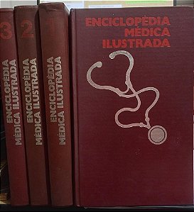 Enciclopédia Médica Ilustrada - 4 Vls - Circulo do livro