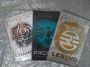 Trilogia Legend - Marie Lu C/3 Livros
