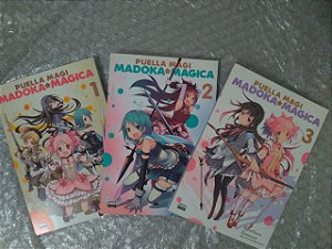 Coleção Madoka Magica - Magica Quartet C/3 volumes