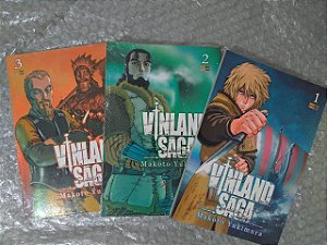 Coleção Vinland Saga - Makoto Yukimura C/3 Volumes