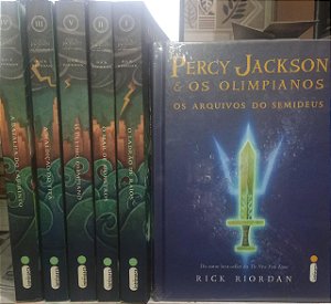 Coleção Percy Jackson e os Olimpianos - Rick Riordan C/6 volumes