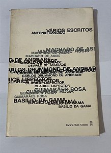 Vários Escritos - Antonio Candido