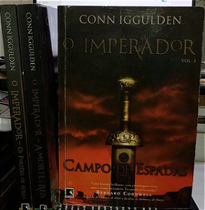 Kit O Imperador - 1 2 e 3 - Conn Iggulden (marcas)