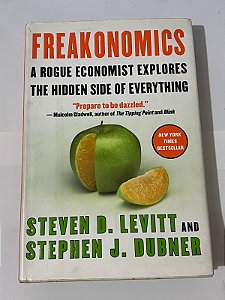 Freakonomics – Steven D. Levitt, Stephen J. Dubner (inglês)