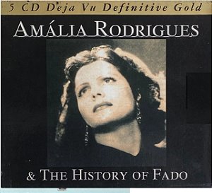 Amália Rodrigues – Amália Rodrigues & The History Of Fado - 5 CD's Original - Importado