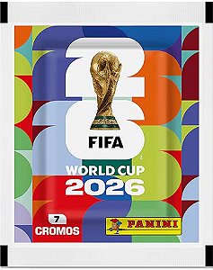 Envelope Figurinhas Copa do Mundo da FIFA 2026 Panini - 7 Figurinhas - Novo Lacrado