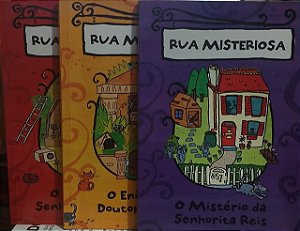 Kit 3 livros Rua Misteriosa - Ciranda cultural