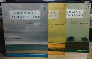 Kit Grammar Dimensions 1, 2 e 3 - Diane Larsen-Freeman (em inglês)