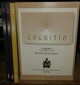 Kit 4 Revistas Cognitio - Filosofia