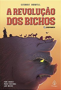 A revolucao dos bichos - Em quadrinhos - George Orwell - Novo e Lacrado