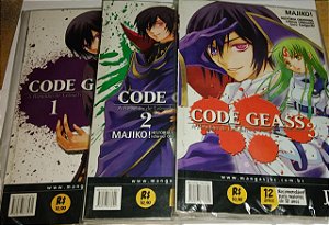 Code Geass Mangás 1, 2 e 3 - Majiko