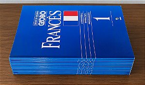 Coleção Globo Francês - com 35 volumes - Não possui fitas ou vídeo, somente fascículos.