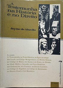 A Testemunha na História e no Direito - Jayme de Altavila