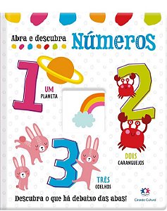 Abra e Descubra - Números Ciranda Cultural - NOVO E LACRADO - COM ABAS