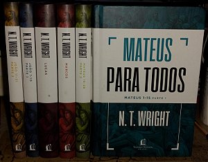 Kit Evangelhos para todos - N. T. Wright - 6 Volumes - Capa Dura