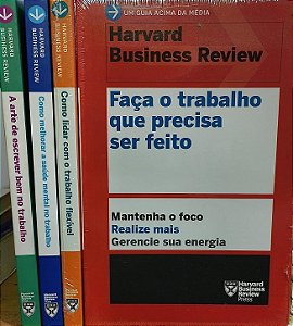 Um Guia acima da média - HBR - Kit 4 Volumes Harvard