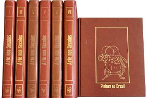 Kit Arte nos séculos 7 Volumes - Abril (marcas)