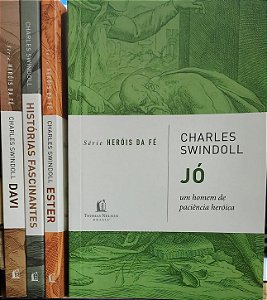 Kit Heróis da fé - 4 Volumes - Charles Swindoll
