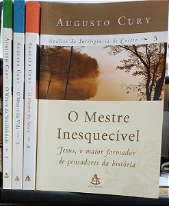 Kit Análise da inteligência de Cristo 4 Volumes - Augusto Cury (marcas)