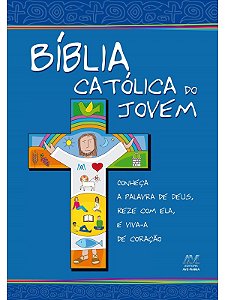 Bíblia católica do jovem - Capa Flexível Editora Ave-Maria (marcas)