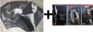 Trilogia Cinquenta Tons de Cinza - E L James + DVD's