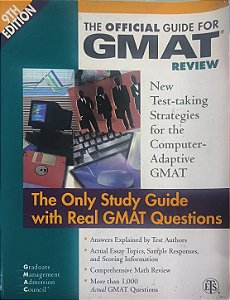 The Official Guide for GMAT Review  -  Graduate Management Admission Council  (idioma-inglês)