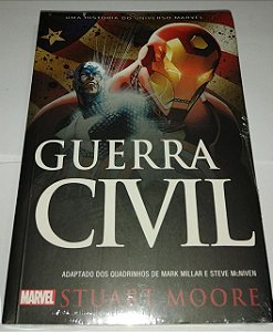 Guerra Civil - Stuart Moore - Universo Marvel - Usado conservado - Slim