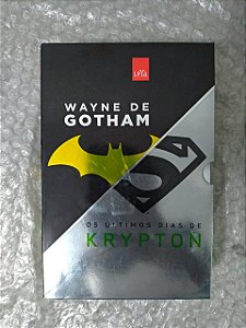 Box Wayne de Gothan + Os Últimos dias da Krypton - Tracy Hickman e Kevin J. Anderson