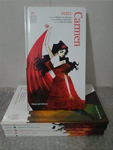 Coleção Folha Grandes Óperas - Folha de S. Paulo C/6 volumes