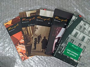 Coleção Maigret Simonon - C/5 livros Pocket