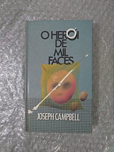 O Herói de Mil Faces - Joseph Campbell (capa dura azul) - Marcas e oxidações