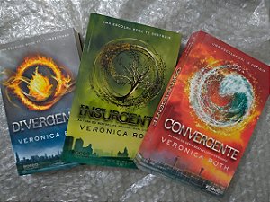 Coleção Divergente - Veronica Roth - C/3 livros
