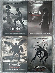 Coleção Hush, Hush - Becca Fitzpatrick C/4 Livros - (Finale em Ed. Sem abas)