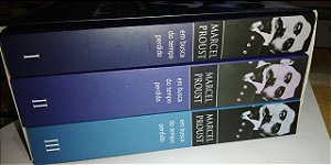Box em busca do tempo perdido - Marcel Proust - Obra completa - 3 volumes