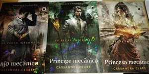 Peças infernais - Cassandra Clare - 3 volumes (Ed. Econômica, Capa não brilhante)