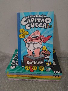 Coleção Capitão Cueca - Dav Pilkey C/6 volumes