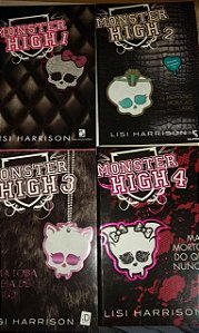 Coleção Monster High 1 ao 4 - Lisi Harrison