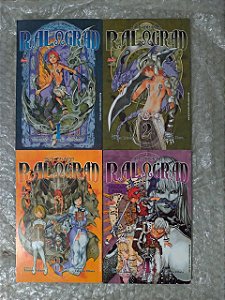 Coleção Blue Dragon: Ral Grad - Tsuneo Takano C/4 volumes