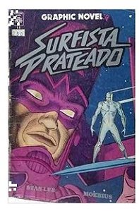 Surfista Prateado - Stan Lee e Morbius - graphic Novel 11 (marcas)