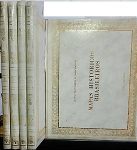 Coleção Grandes Personagens da Nossa História- C/4 volumes = Mapas Históricos Brasileiros (marcas)