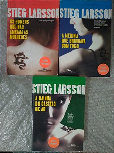Coleção Millenium - Stieg Larsson C/3 Livros