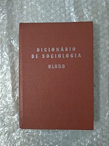 Dicionário de Sociologia - Globo