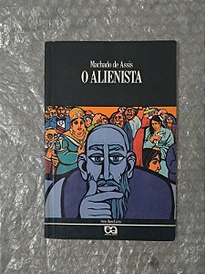 O Alienista - Machado de Assis  - Série bom livro - Capa Preta (marcas)