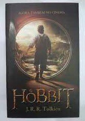 O Hobbit - J. R. R. Tolkien Capa do Filme (marcas)