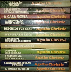 Coleção Agatha Christe 12 volumes