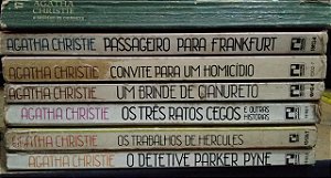 Coleção Agatha Christie Pocket envelhecidos - 7 livros