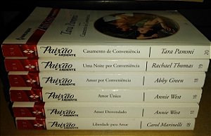 Coleção Harlequin paixão ardente - 6 Volumes
