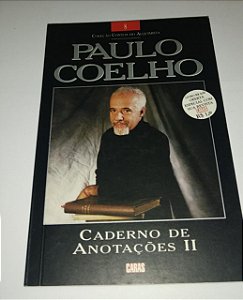 Caderno de anotações 2 - Paulo Coelho - Mini livro