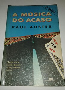 A Música do acaso - Paul Auster