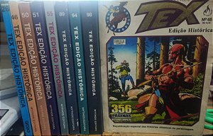 Tex - Edição Histórica - Kit 9 Volumes